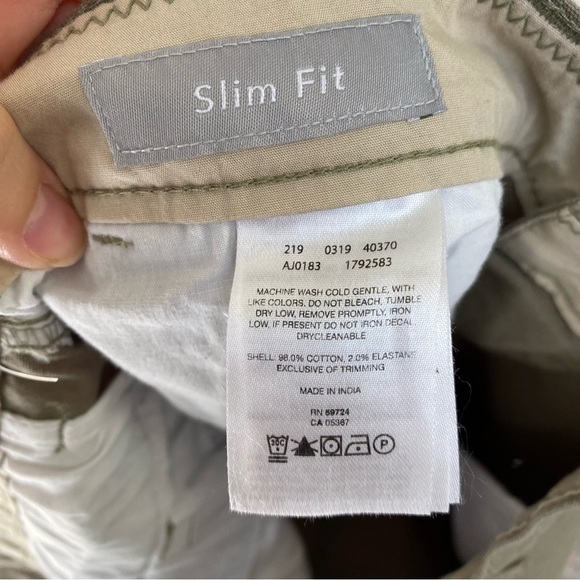 Columbia Pants Mens 34x26* Brown Zip Pocket Canvas Outdoor Cotton Work Carpenter - Picture 13 of 14